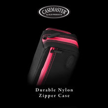 Load image into Gallery viewer, Casemaster Plazma Pro Dart Case Black with Pink Zipper and Phone Pocket - Top Table Sports 